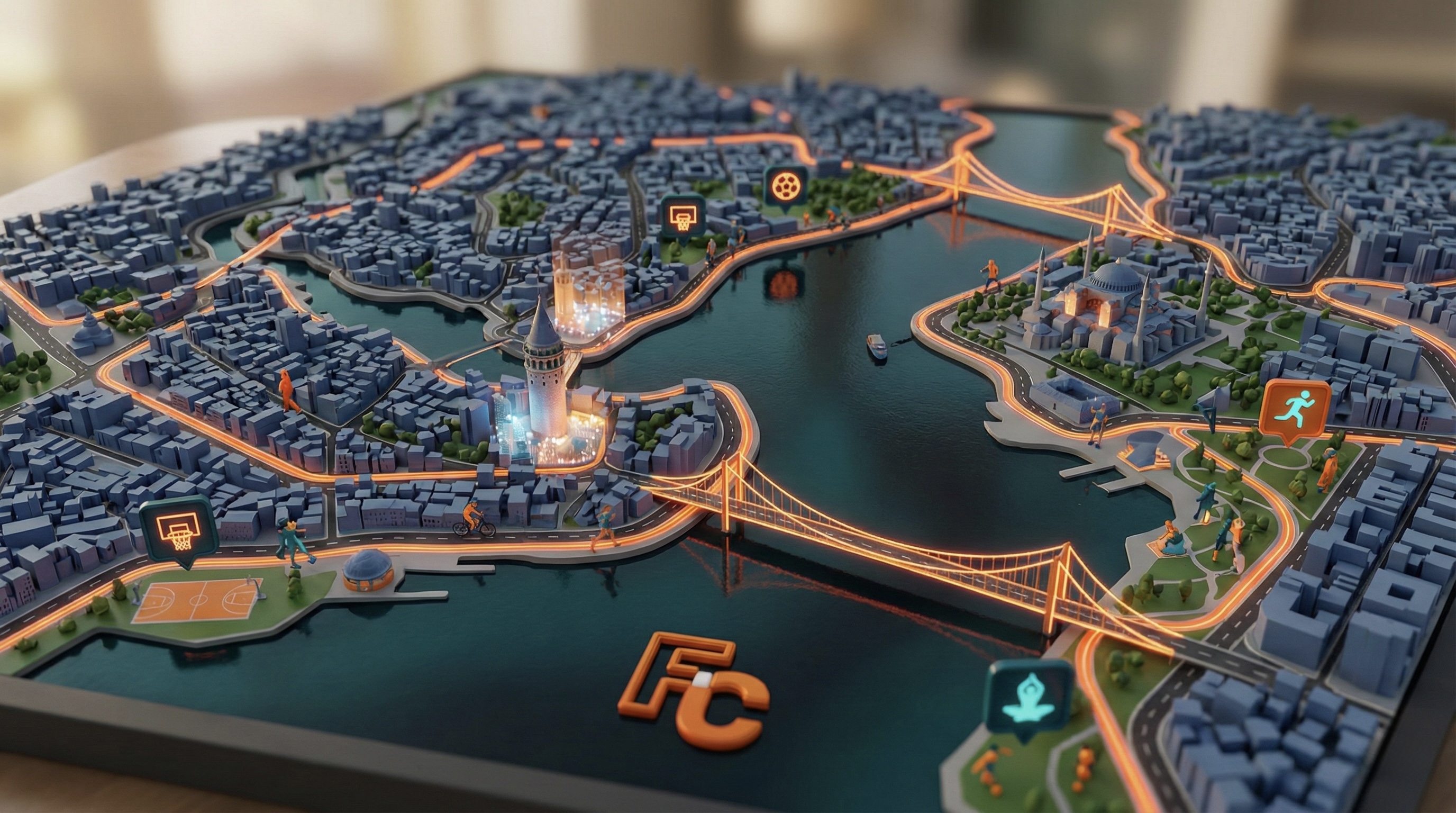 Event map and community